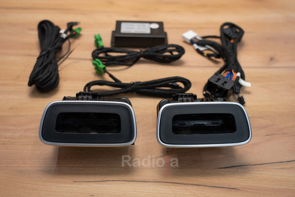 Комплект мониторов на подголовник для Mercedes-Benz 2023+ - Radiola RDL-DJ Benz с сенсорным экраном 11,6” (1920 х 1280 пикселей, Android 11, 8+128Gb, 4G) черный