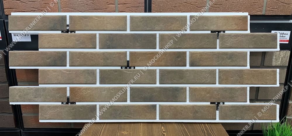 Клинкерная термопанель ППС BestPoint Retro Brick Cardamon 1020х455 мм