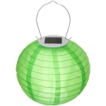 Светильник дачный на солн. батарее «Фонарик» 20 см, 1 лампа LED, с подвесом, Салатовый