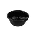 Одноразовый контейнер пластиковый 500 мл черный К-144 ПП