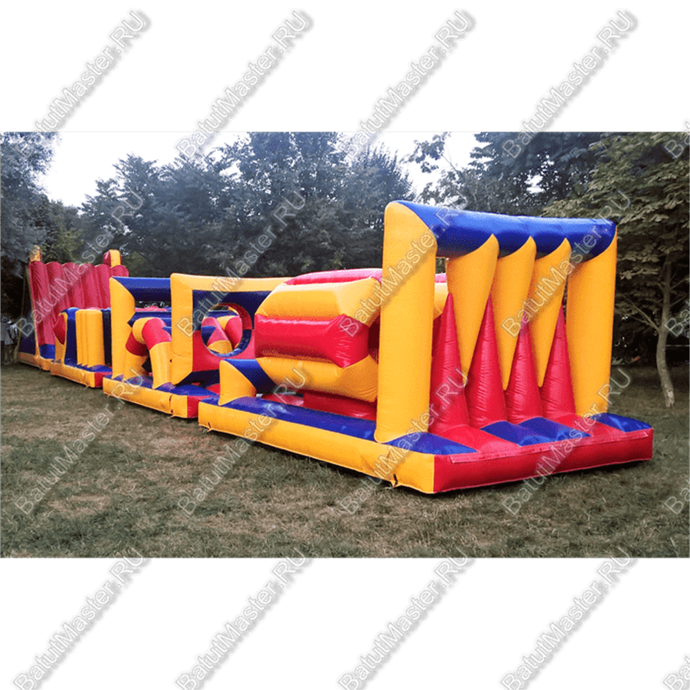 Надувная полоса препятствий "Веселые старты"