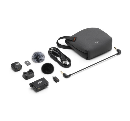 Комплект беспроводных микрофонов DJI Mic Mini (трансмиттер, ресивер)