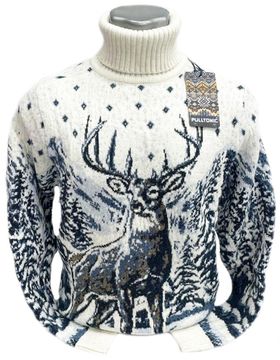 Pulltonic из шерсти и кашемира "Гордый Марал" Размеры (48-52)