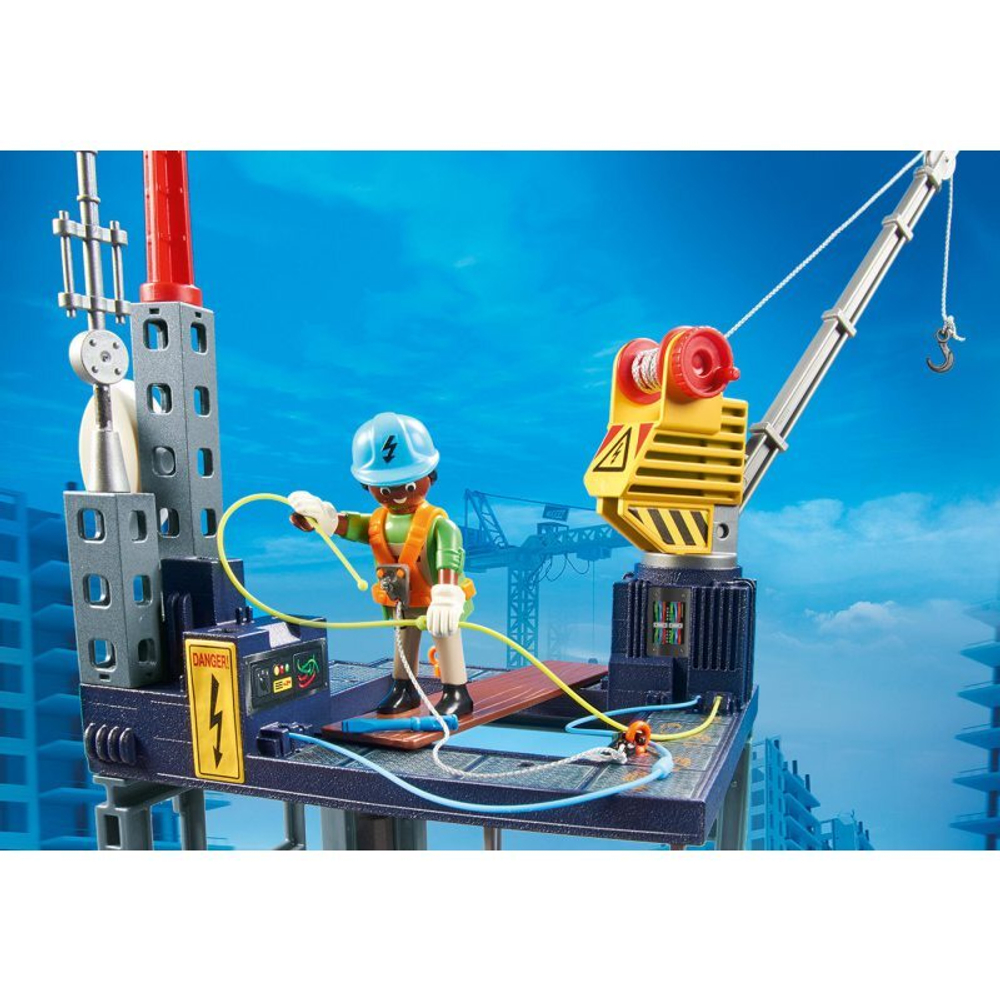Playmobil - Starter Pack Строительная площадка с тросовой лебедкой 70816