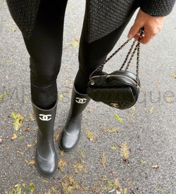 Резиновые сапоги Chanel