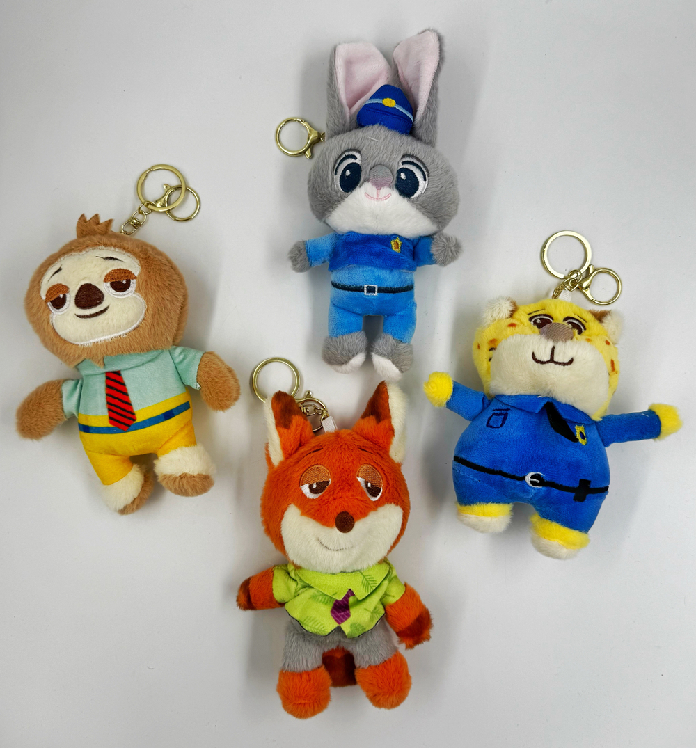 Мягкий брелок-игрушка Зверополис 2.0 оптом