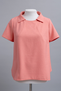 Блузка женская 3639ВП, лососевый #259Лг093639ВП