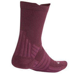 Теннисные носки Adidas Cushioned Crew 1P - maroon/wonder white