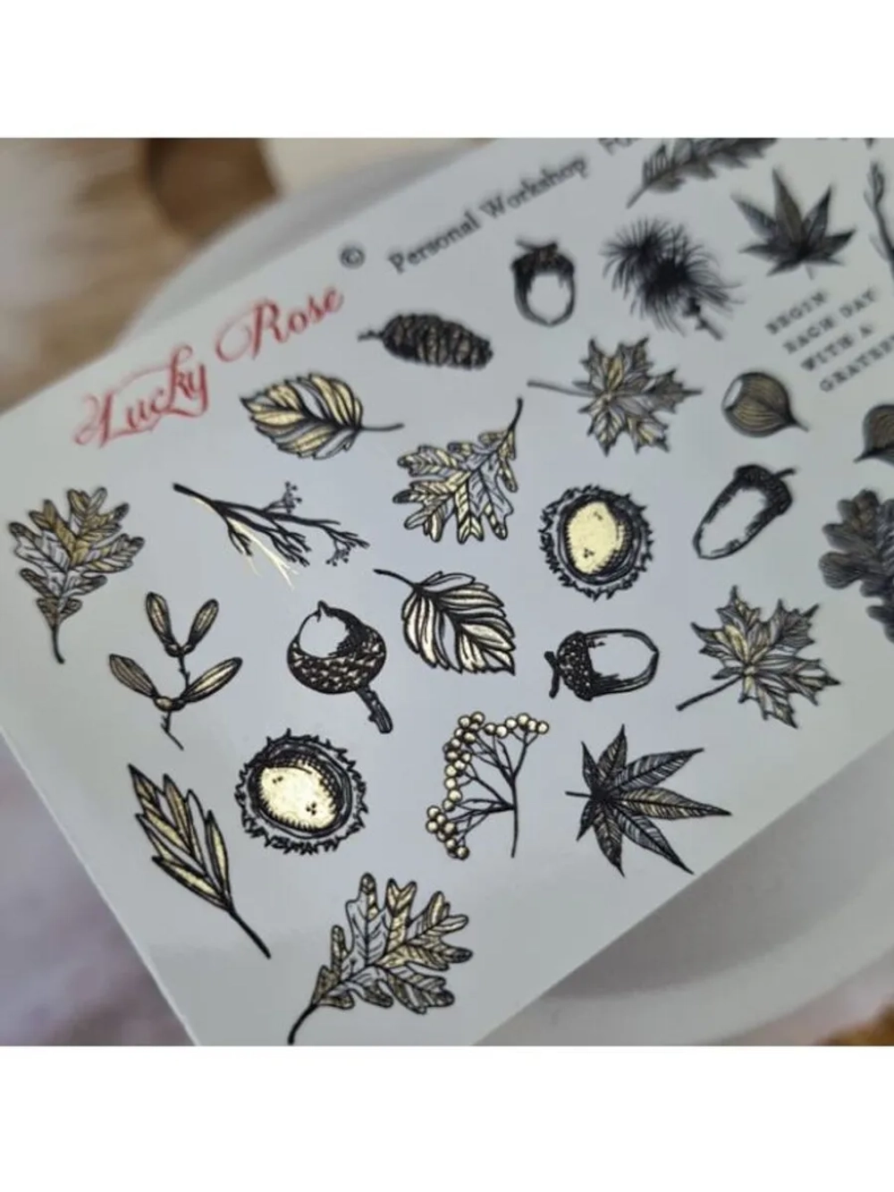 Набор слайдеры 2шт Lucky Rose. Foil 062, 063