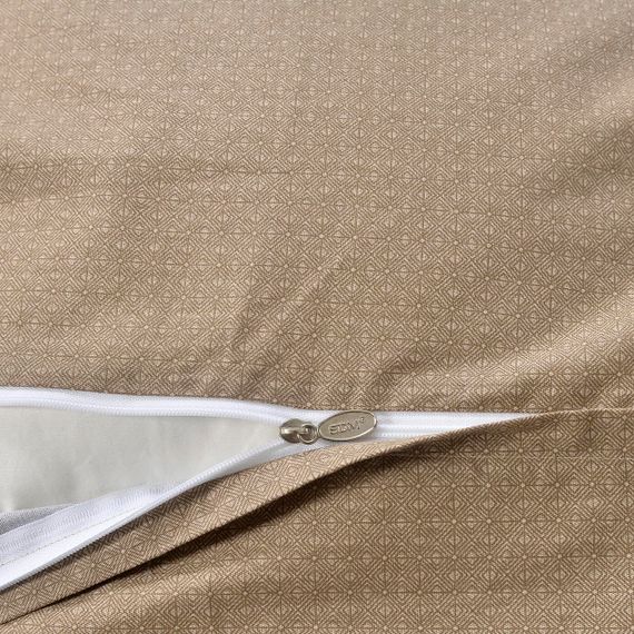 Атрия (беж) КПБ сатин Евро 4н