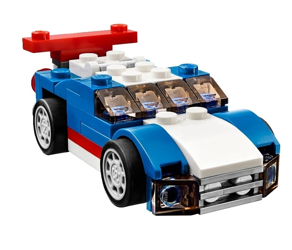 LEGO Creator: Синий гоночный автомобиль 31027 — Blue Racer — Лего Креатор Создатель