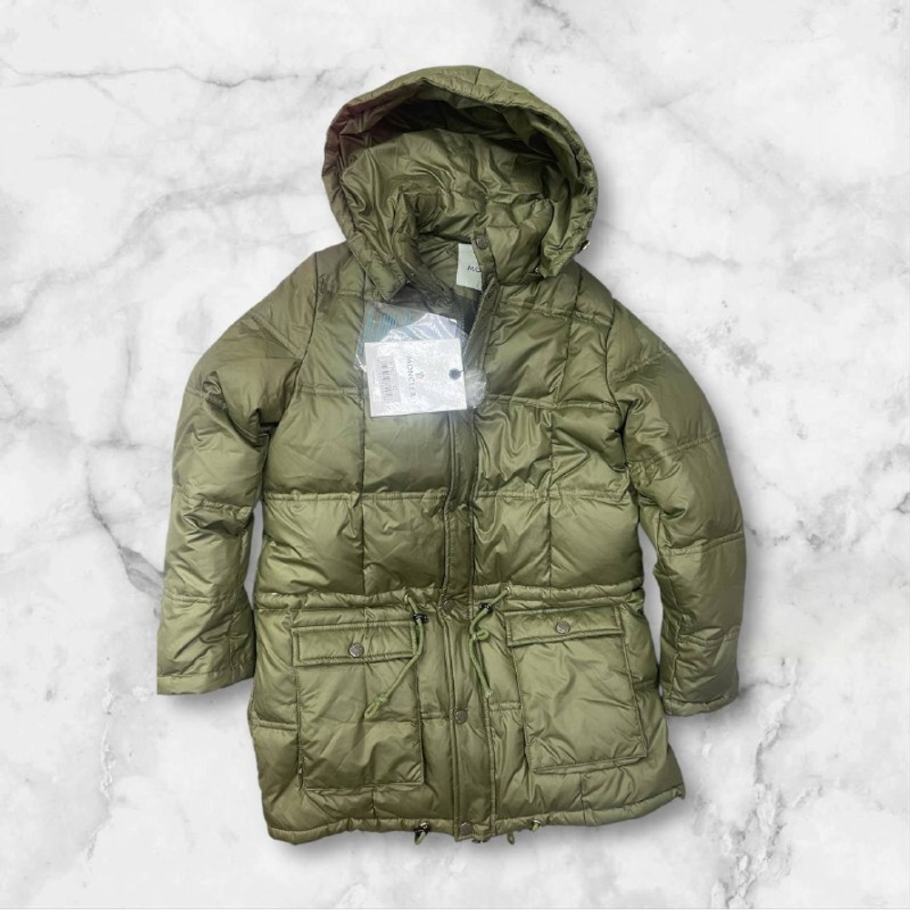 Детская удлинённая куртка-пуховик Moncler