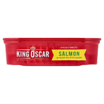 King Oscar, лосось без кожи и костей, в оливковом масле и с лимоном, 115 г (4,05 унции)