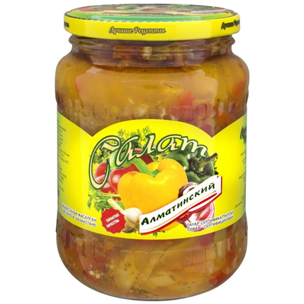 Салат Алматинский Лучшие рецепты 670 мл