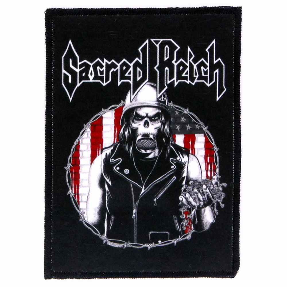 Нашивка Sacred Reich O.D. Американский флаг (654)