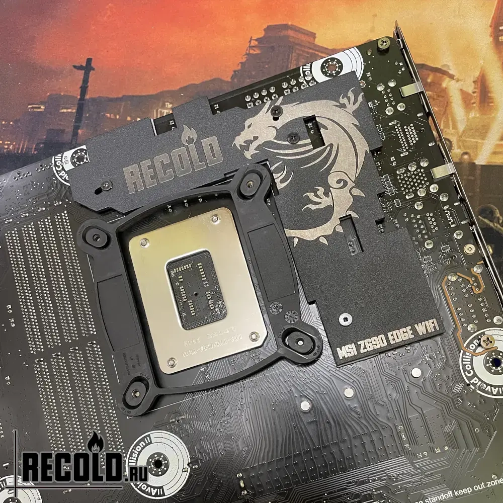 Радиатор VRM для MSI MSI MPG Z690 EDGE, MAG Z690 TORPEDO, TOMAHAWK, PRO Z790-A WIFI
