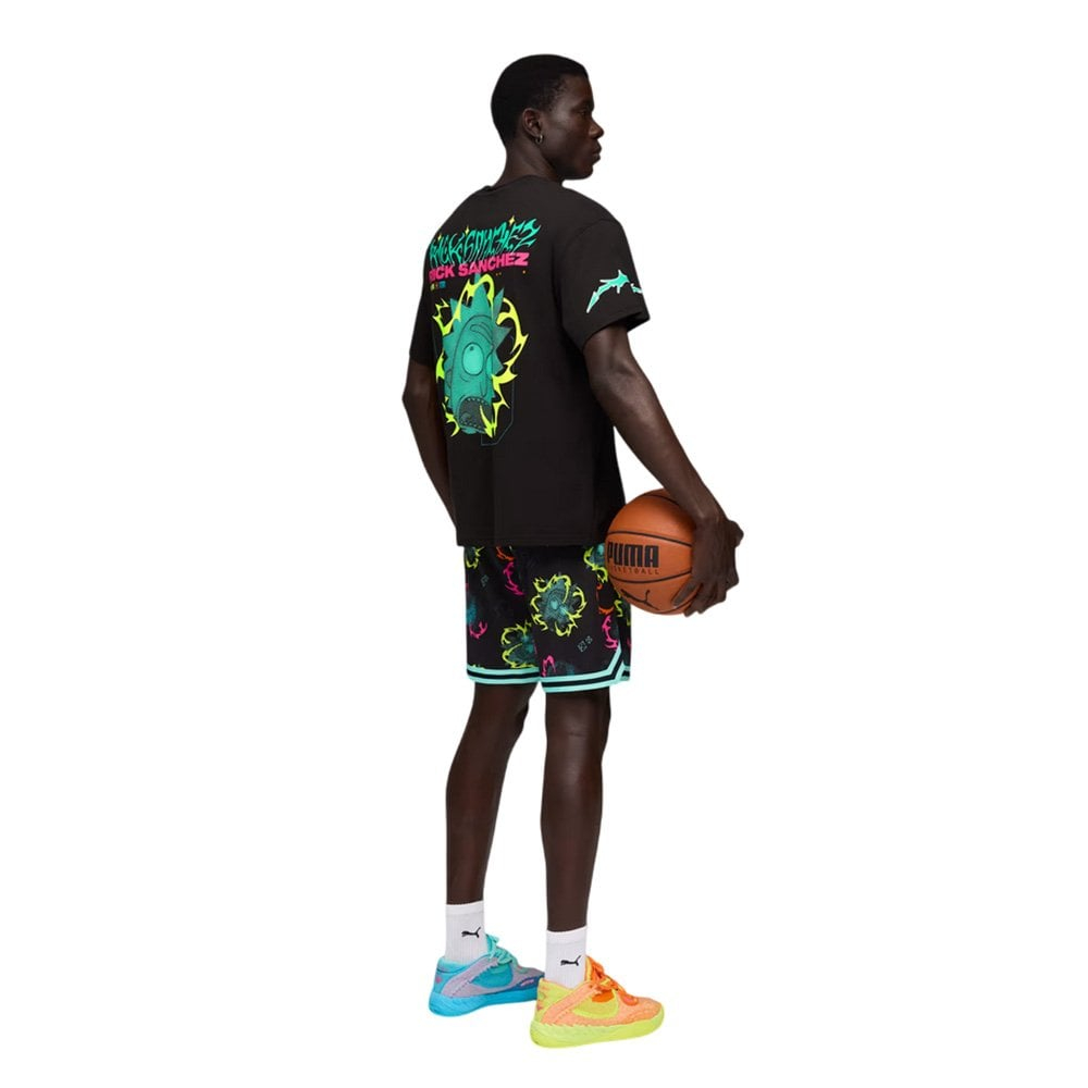 Баскетбольная мужская футболка Puma × Rick And Morty