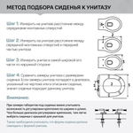 Сиденье д/унитаза  WAVE W-JCR-5d дюропласт БЕЛЫЙ глянец (Бореаль,Алькор,Хит,Мерида,Eco) 20