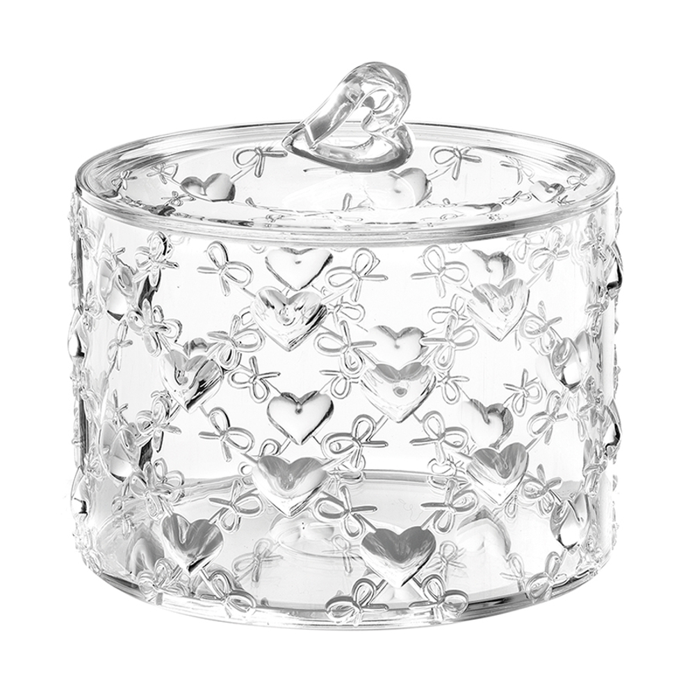 Контейнер с крышкой Love малый прозрачный Guzzini