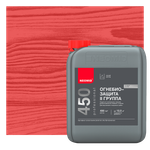 Огнебиозащита древесины NEOMID 450 (2 группа) тонированный 10 кг.