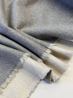 Трикотаж футер хлопковый с начесом Christian Dior серый