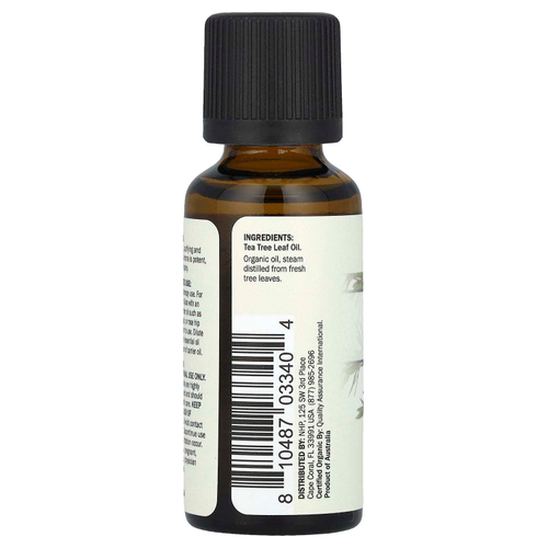 Dr. Mercola, Органическое эфирное масло чайного дерева, 30 мл (1 жидк. унц.)