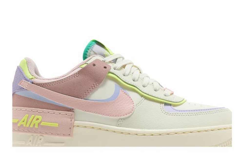 Кроссовки Nike Air Force 1 Low Shadow "Cashmere" (Женская размерная сетка)