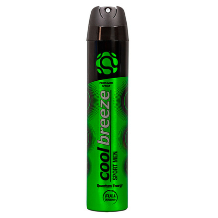 Дезодорант мужской спортивный COOL BREEZE Sport Men Quantum Energy 200 мл