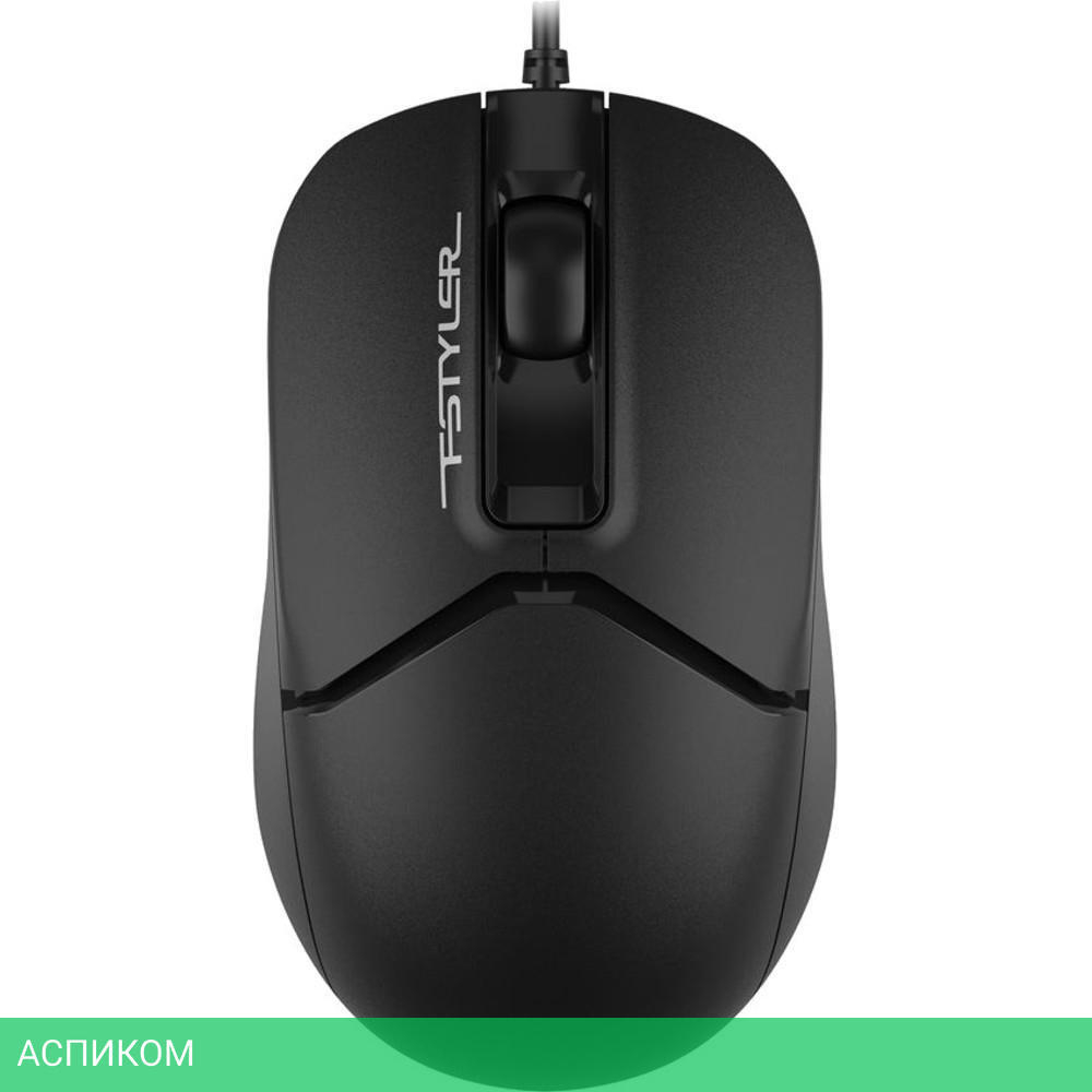 Мышь A4Tech Fstyler черный (FM12)