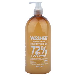 Мыло хозяйственное WASHER жидкое 72% 1 000 мл/бут 12 бут/кор