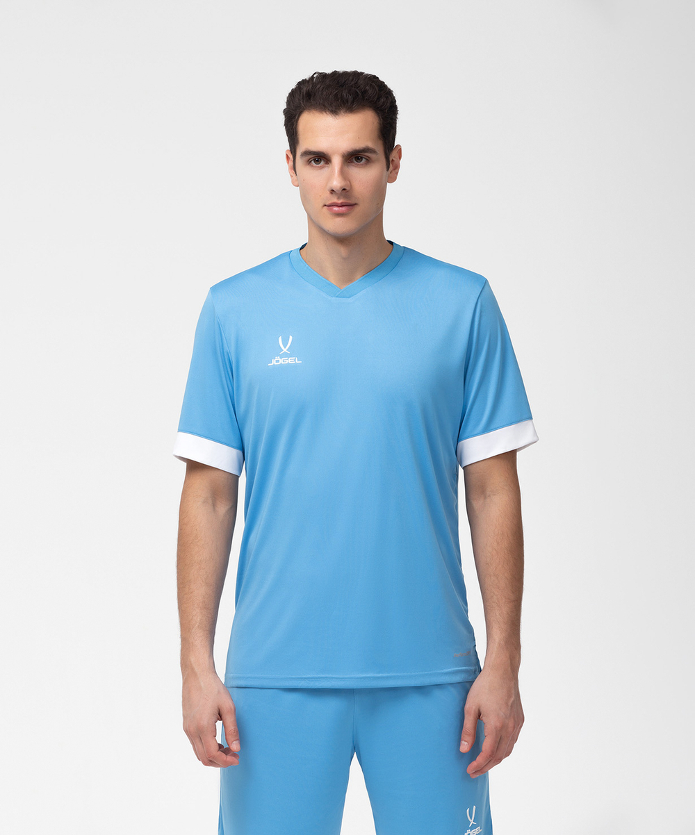 Футболка игровая DIVISION PerFormDRY Union Jersey, голубой/белый/белый