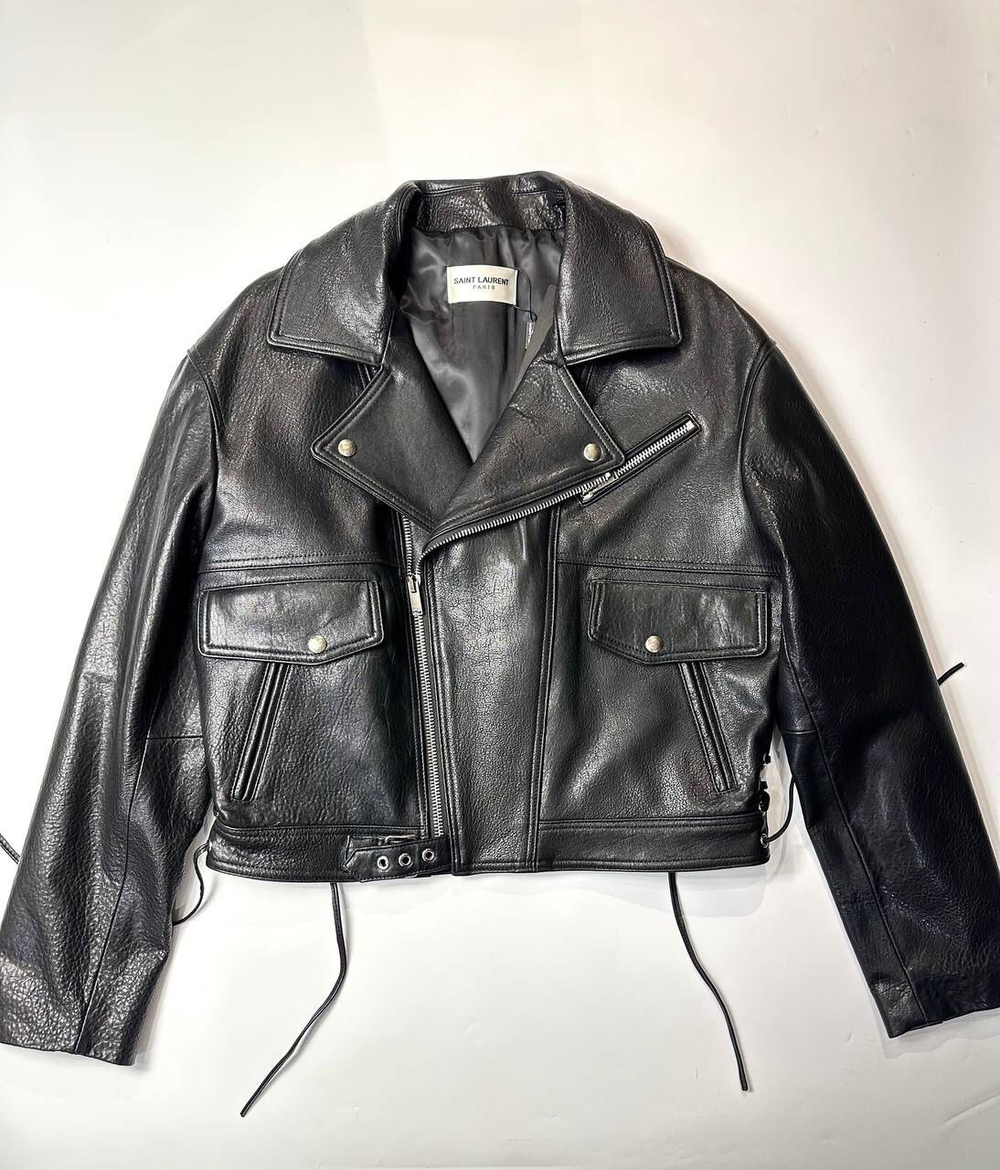 Кожаная куртка Yves Saint Laurent, арт. 477871670