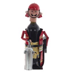 GAEM Подставка для бутылки "Пожарный", L15 W14 H20,5 см