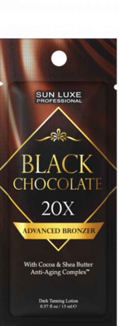 Крем д/загара Black Chocolate саше 15мл(лицо/тело д/подготовл.кожи)