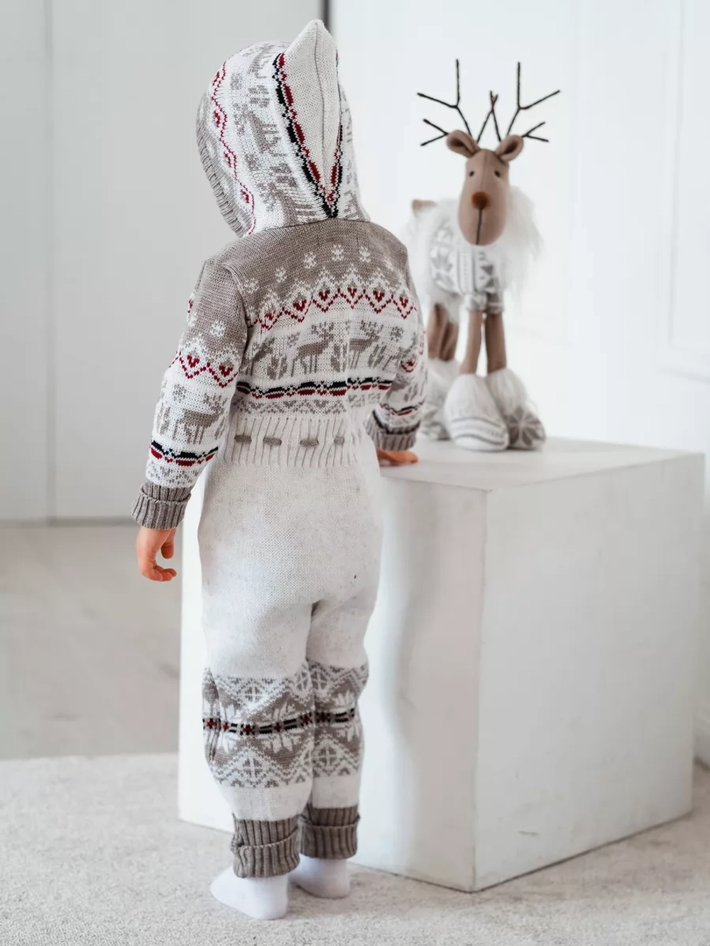 Комбинезон вязаный