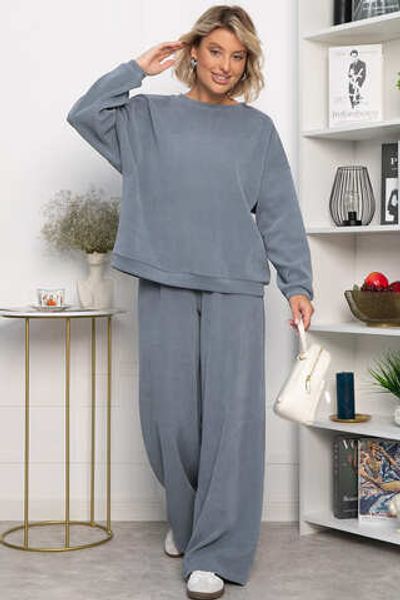 Костюм трикотажный Августа ХИТ (светло-серый) К14347-5М LT Collection