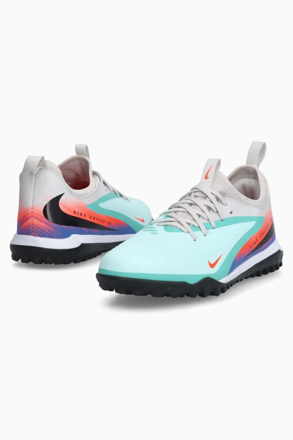 Сороконожки Nike Phantom 6 Low Academy TF Junior - бирюзовый