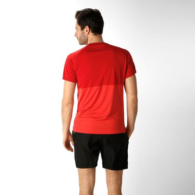 Мужское теннисное поло Babolat Play Crew Neck T-Shirt Men - Red