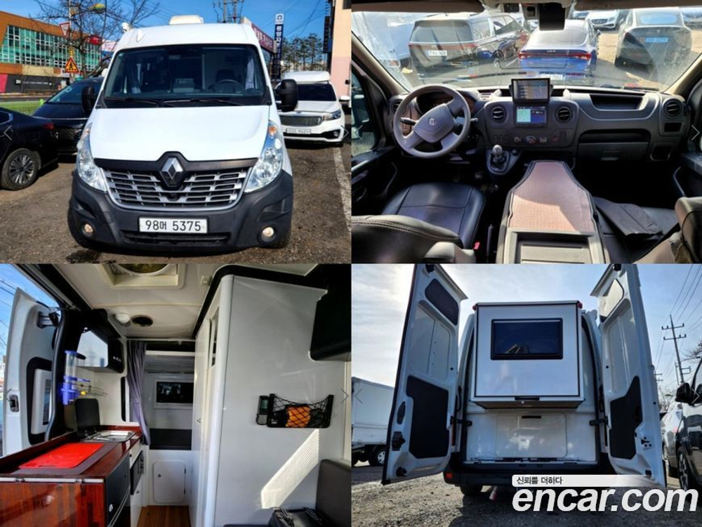 Renault Korea (Samsung) Master 캠핑카/이동사무차 (10.2019)