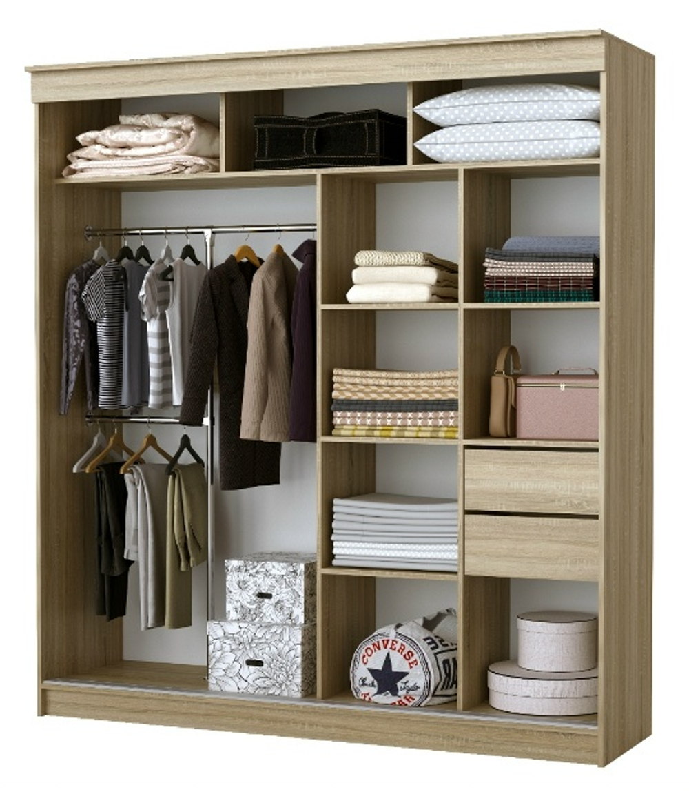 Шкаф-купе «АЛЬЯНС» декор «ФАВОРИТ»