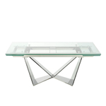 Раздвижной стеклянный стол CT2302 /1027