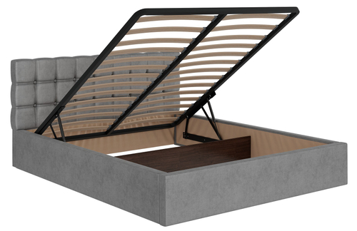 АНДРОМЕДА  кровать КР-002 с ОРТОПЕДОМ и ПМ Премьер 25 (Серая)