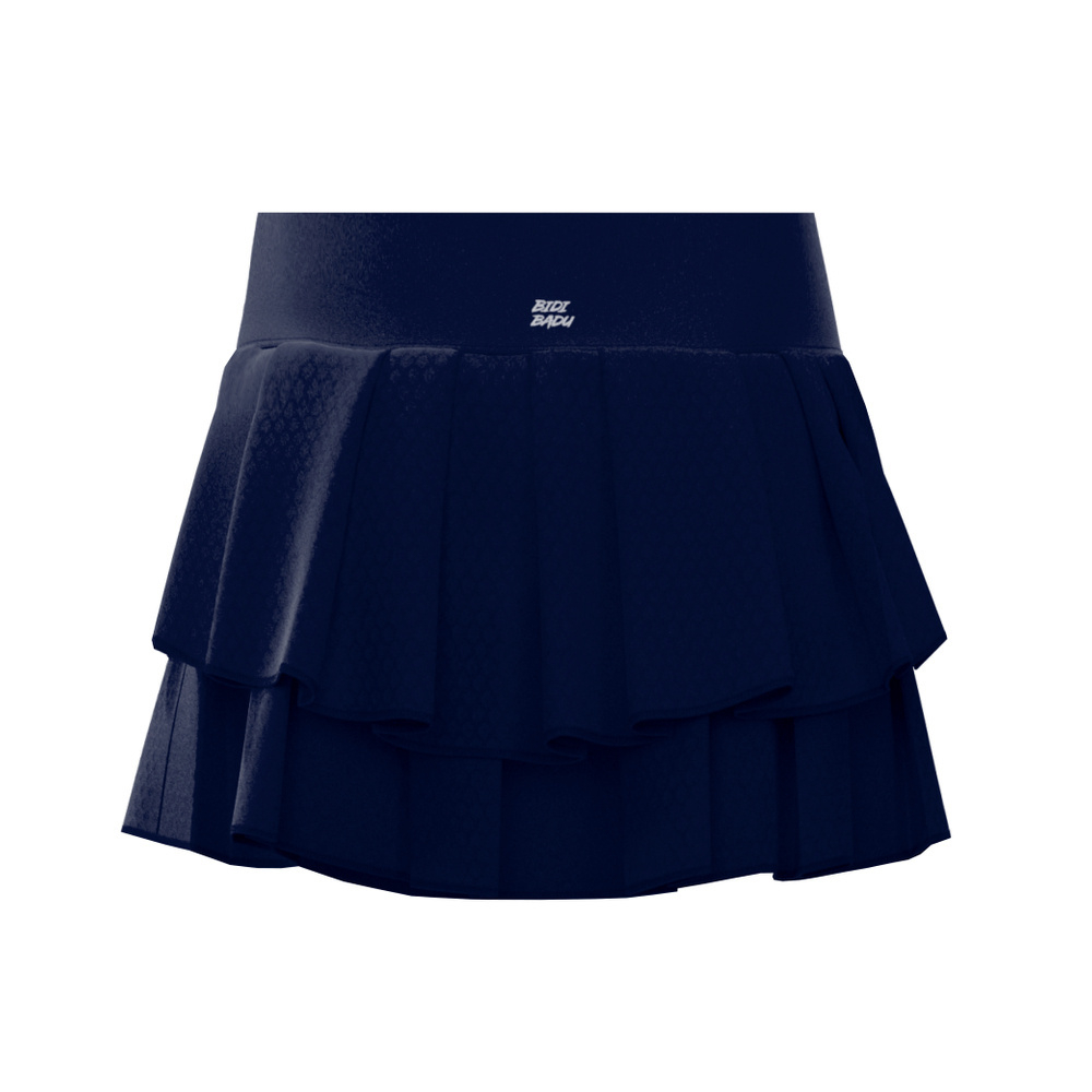 ОДЕЖДА ДЛЯ ТЕННИСА Девочки, Юбка BIDI BADU CREW PLEATED JUNIOR SKORT .