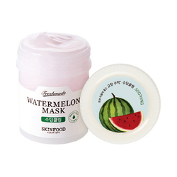 Увлажняющая и успокаивающая маска для лица с экстрактом арбуза Skinfood  Freshmade Watermelon Mask