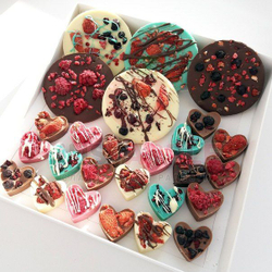 Клубника сублимированной сушки, кусочки 3-5 мм, 1 кг.