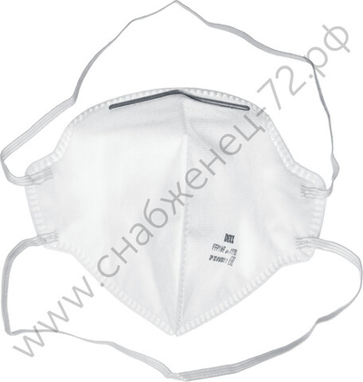 DEXX класс защиты FFP1, плоская, фильтрующая полумаска (11101)