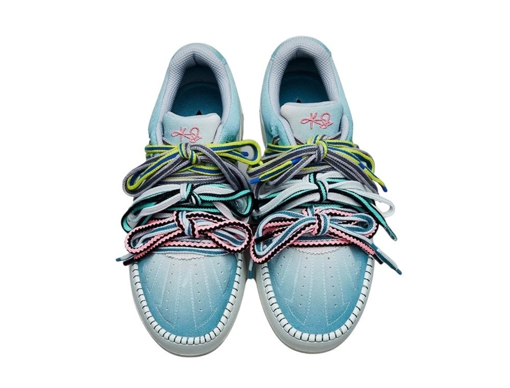 Баскетбольные кроссовки Anta KAI Hela Style "Roots" Ombre Blue