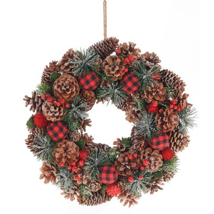 GAEM Изделие декоративное "Венок", L33 W8 H33 см