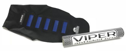 Чехол сиденья Yamaha YZF 250 14-18 YZF 450 14-17 Бело-Синие вставки