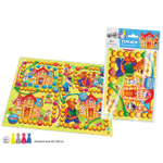 Игра-ходилка "Теремок" в пакете А3 (Р.с.)